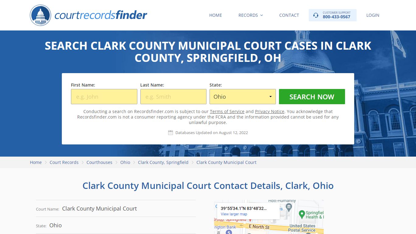 Clark County Municipal Court Case Search - RecordsFinder